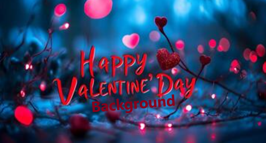 Happy Valentine’s Day Background 2025